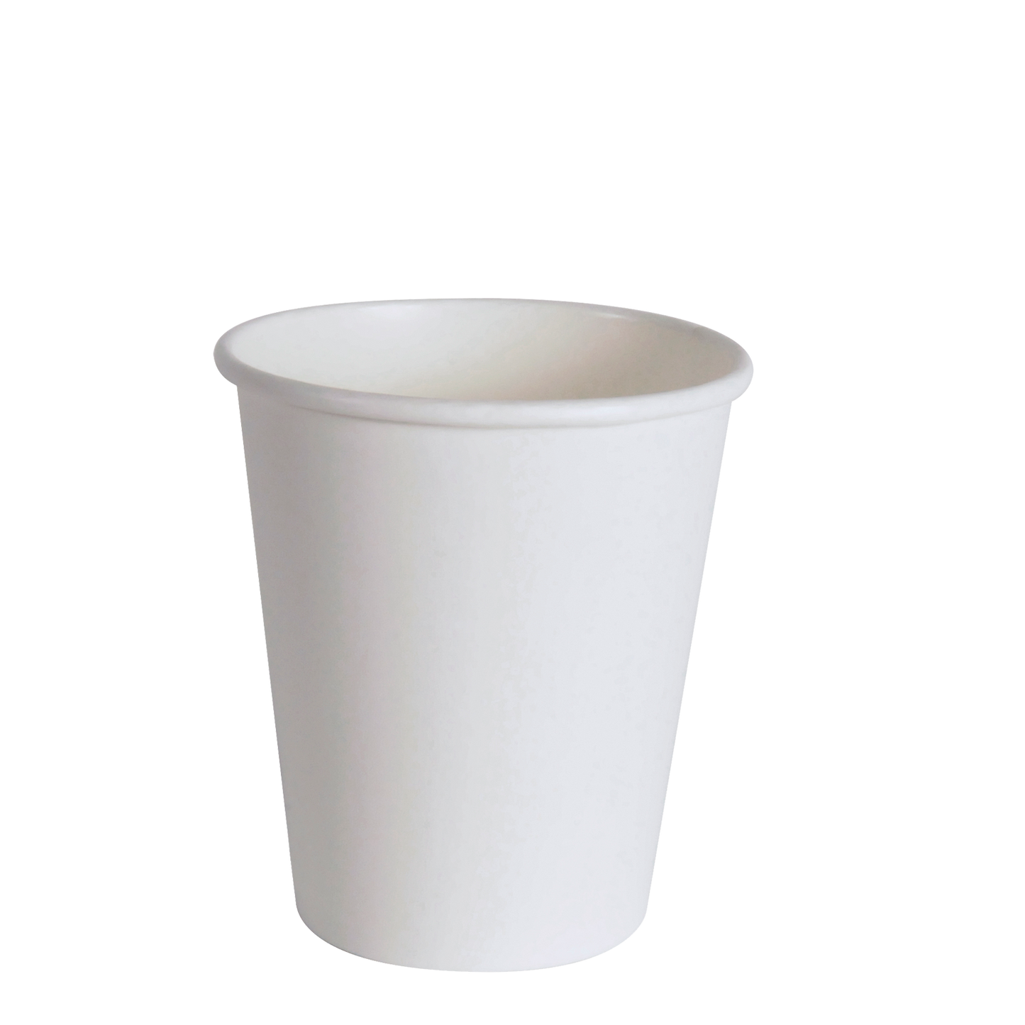 8 oz White Hot Drinks Paper Cups (1000 cups)-0
