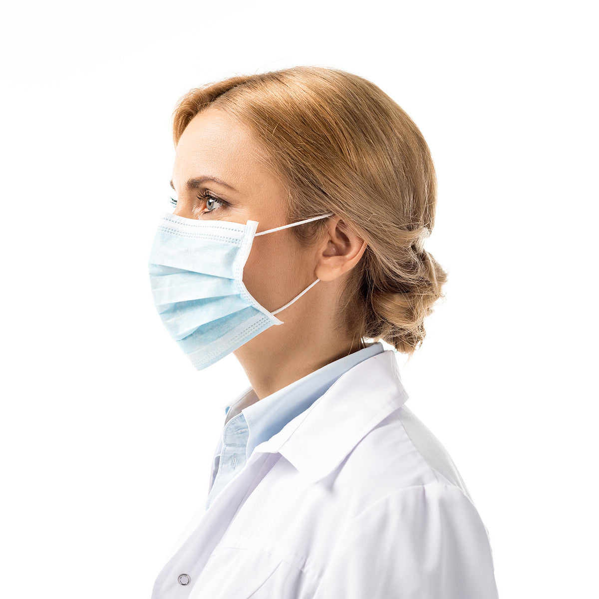 ASTM ADULT PROCEDURE MASK - LEVEL2 (BLUE)-0