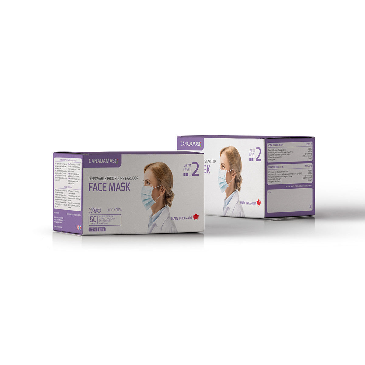 ASTM ADULT PROCEDURE MASK - LEVEL2 (BLUE)-2