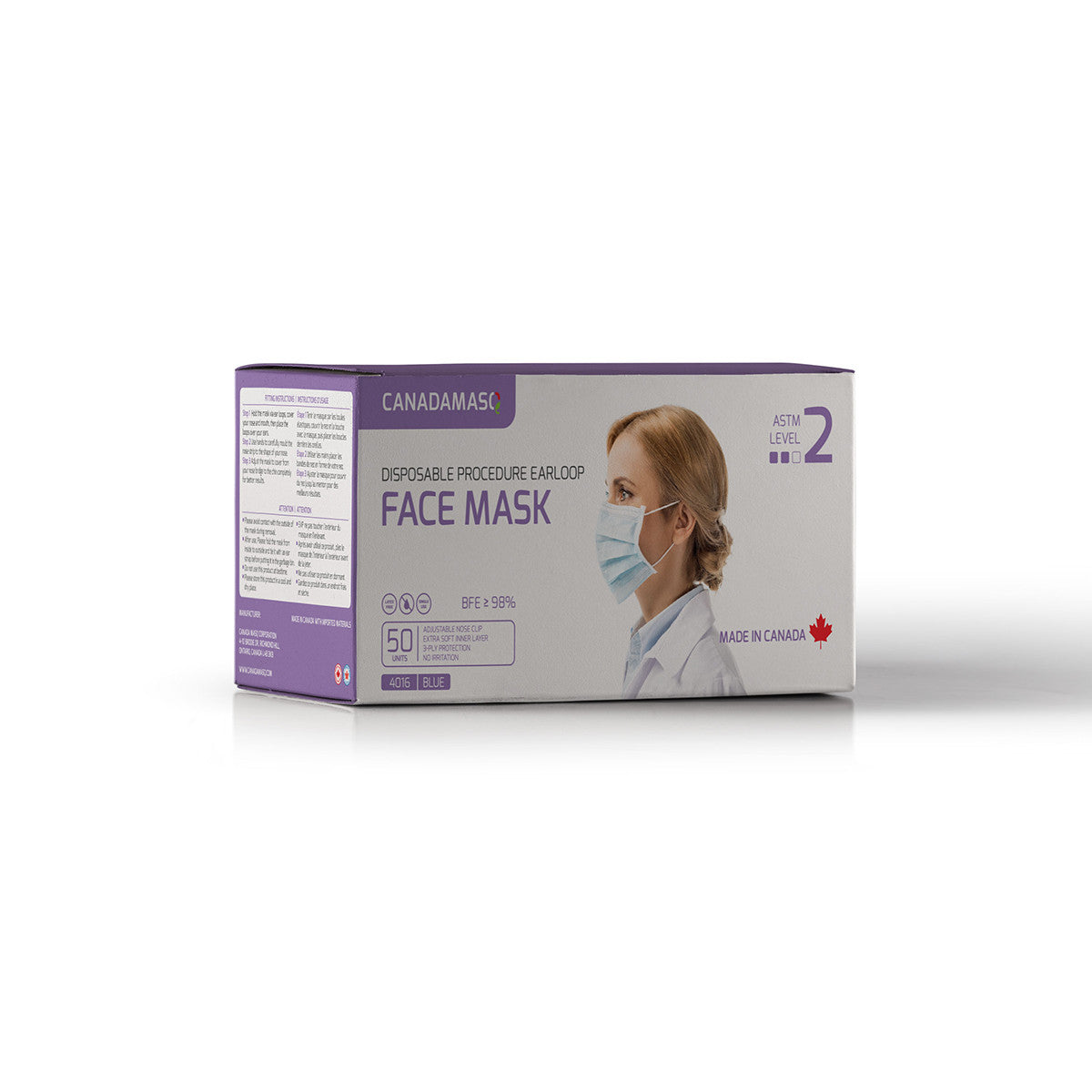 ASTM ADULT PROCEDURE MASK - LEVEL2 (BLUE)-3